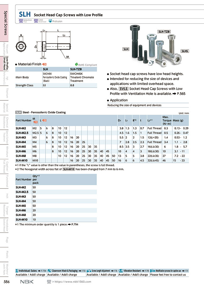 Vis métaux tête cylindrique BASSE, hexagonale creuse - INOX A4 - TCHC  Courte - Din 6912